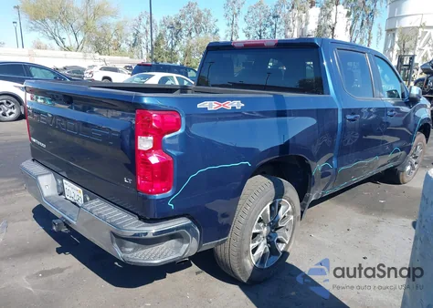 2022 Chevrolet Silverado 1500 4Wd Short Bed Lt With 2Fl z USA, uszkodzony, nr VIN 1GCPDKEK8NZ629405